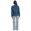 Just Love Womens Ultra-Soft Pajama Pant Set with Matching Socks - 3 Piece Micro Fleece PJ Set - 3 of 3
