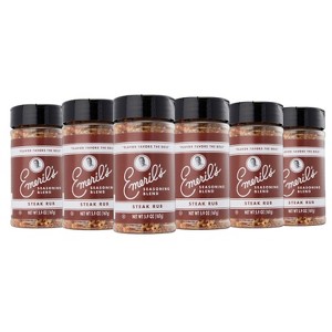 Emeril Lagasse 5 Oz, 3-Pack and 6-Pack Seasoning Blend: Original Essence, Cajun, Blackened, Chicken Rub, Steak Rub and Rib Rub - 1 of 4