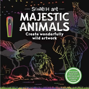 Scratch Art Majestic Animals - by  Igloobooks & Claire Sipi (Paperback) - 1 of 1