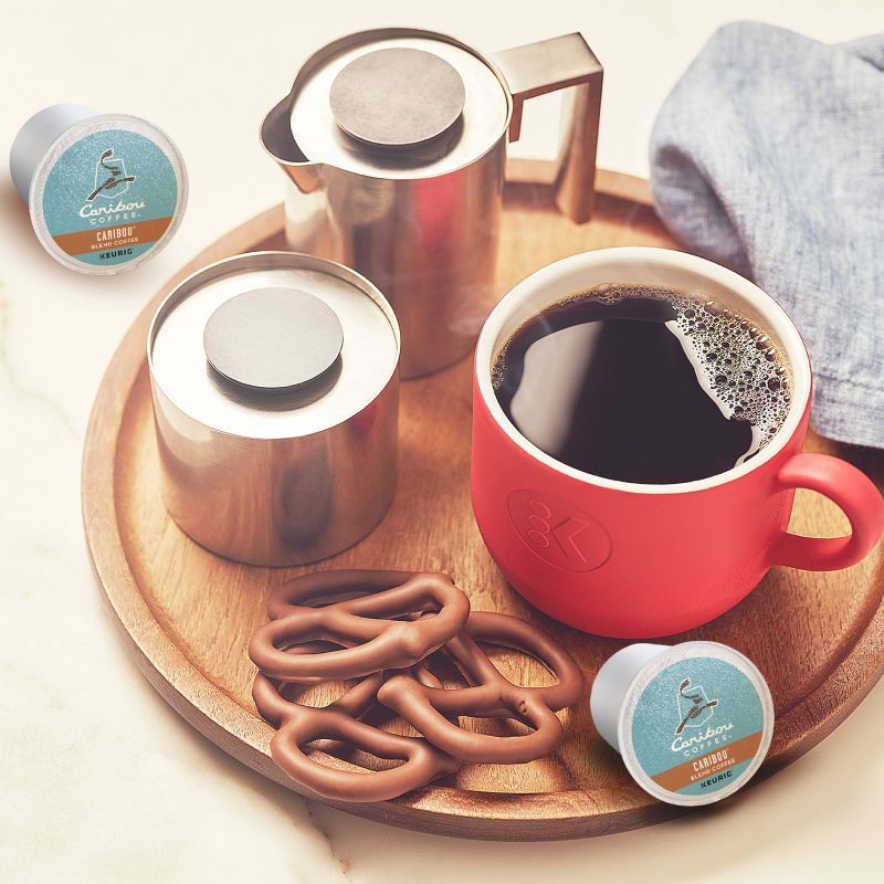 Caribou Coffee Caribou Blend Keurig K-Cup Coffee Pods - Medium Roast - 44ct, 5 of 13