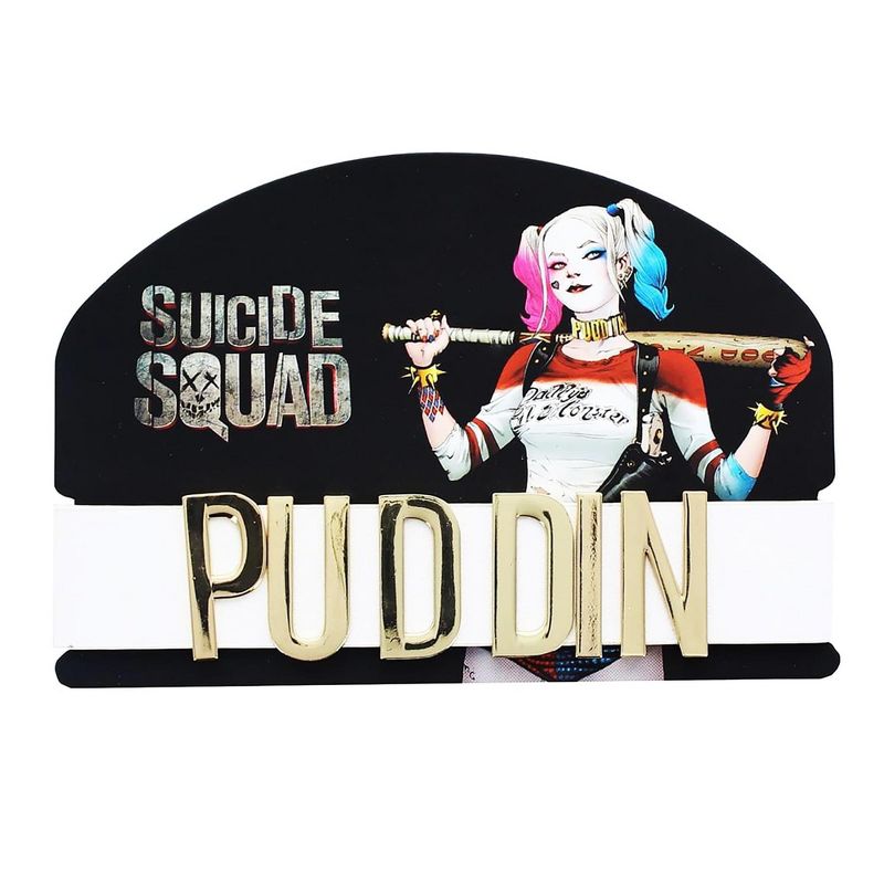 Bioworld Suicide Squad Harley Quinn Puddin Costume Necklace, 3 of 4
