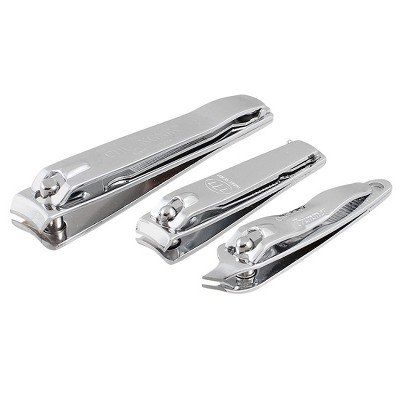 Professional Stainless Steel Moon - Angled Nail Clippers