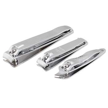 FERYES Nail Clipper - Fingernail Clippers and Toenail Clippers Set With  Built-in Nail File – Stainless Steel Sharp Nail Cutter Manicure Clippers  for