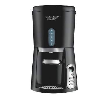 Hamilton Beach 47900 Black Brew Station 12-Cup Dispensing Programmable  Coffeemaker with Removable Water Reservoir 