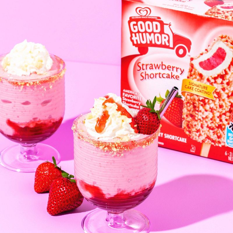 Good Humor Strawberry Shortcake Frozen Dessert Bars - 6pk, 5 of 9