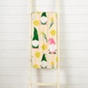 The Lakeside Collection Daffodil Gnomes 50" x 60" Plush Throw - 3 of 3