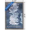 Trends International Game of Thrones - Winter Map Framed Wall Poster Prints - 3 of 4