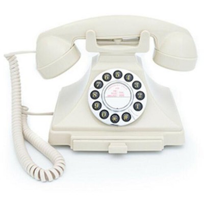 GPO Retro GPO746IVR 746 Desktop Rotary Dial Telephone - Ivory