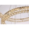 Elegant Lighting Monroe 3 - Light Chandelier in  Gold - 3 of 4
