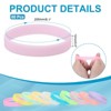 Unique Bargains Sports Party Games Fashion Silicone Glow in the Dark Bracelet 60 Pcs - 2 of 4