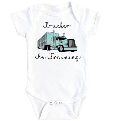 Trucker Training - Baby Boy Girl Clothes Infant Onesie® Funny Cute Newborn GS1