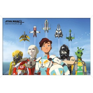 Trends International Star Wars: Resistance - Flight Framed Wall Poster Prints - 1 of 4