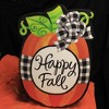 Home & Garden 27.25" Gingham Pumpkin Hang Around Autumn Large Custom Decor  -  Stepping Stones And Pathways - 3 of 3