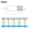 Unique Bargains 304 Stainless Steel Durable Multipurpose Precision Structure Mechanical Fasteners - 3 of 4