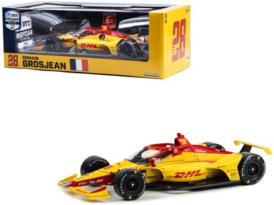 1:18 GL 2023 Romain Grosjean #28 DNS Filter Andretti Autosport Indycar  Diecast By Greenlight - Guts Wear