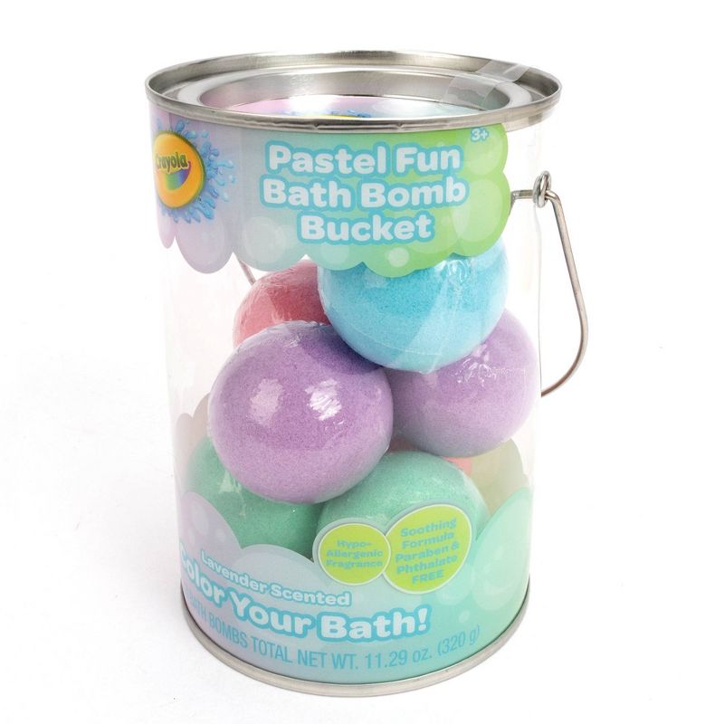 Crayola Pastel Scented Baby Bath Bomb Bucket - 11.29oz/8ct, 2 of 4