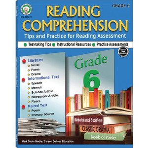 Reading Comprehension, Grade 6 - by  Schyrlet Cameron & Suzanne Myers (Paperback) - 1 of 1