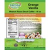 Larissa Veronica Orange Vanilla Medium Roast Decaf Coffee (Gourmet, Naturally Flavored, Whole Coffee Beans) (16 oz, ZIN: 555346) - 2 of 4