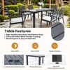 Modern Classic 7PC Outdoor Patio Dining Set - 4 of 4