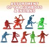 ArtCreativity Bulk Cowboy & Indian Action Figurines Mini Figure Assortment (Pack of 144) - 3 of 4