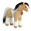 Aurora Large Showstoppers Pinto Horse Breyer Exquisite Stuffed Animal Brown 13" - 3 of 4