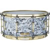 Ludwig Classic Maple Snare Drum White Mosaic With Brass Hardware 14 x 6.5 in. - 3 of 4