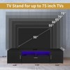 CAVINAS TV Stand Modern TV cabinet Entertainment Center with Storage for Up to 75 inch - 3 of 4
