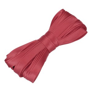 Unique Bargains Satin Hemming Binding DIY Craft Double-Fold Bias Tape - 1 of 4