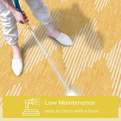 Well Woven Kaila Indoor Outdoor Diamonds Area Rug