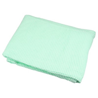 Unique Bargains Waffle Weave Pattern Soft Absorbent Cotton Bath Towel ...