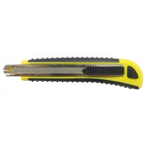 Allway 5-1/2 in. Retractable Auto Load Snap Knife Yellow 1 pk - 1 of 1