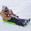 Emsco ESP 48" Day Glow Sno Cruiser Toboggan TwoRider Sled - Neon Lime - 4 of 4