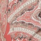 black floral paisley
