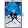 Trends International NHL Winnipeg Jets - Connor Hellebuyck 24 Framed Wall Poster Prints - 3 of 4