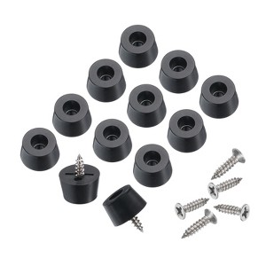 Unique Bargains Rubber Non-Slip Anti-Skid Wear Resistant Furniture Feet Pads 24 Pcs - 1 of 4