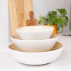 Lexa Bamboo 3-Piece Bowl Set, 12, 10, 8 Inch - 4 of 4