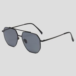 Anna-Kaci Women's Rimmed Hexagonal Polarized Sunglasses UV400 Protection - 1 of 4