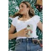Walli Cases Sage Drops Phone Case with Wallet and Finger Strap - 3 of 4