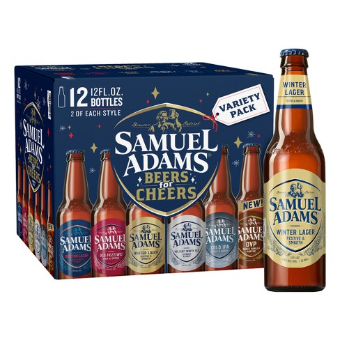 Samuel Adams Beers For Cheers Seasonal Variety Pack - 12pk/12 Fl Oz ...