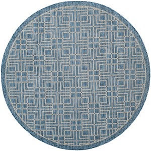 Courtyard CY8467 Power Loomed Indoor/Outdoor Area Rug  - Safavieh - 1 of 3
