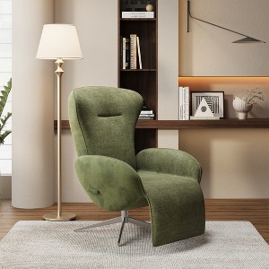 360 Swivel Zero Gravity Recliner Chair, Lounge Chair with Wide Backrest for Living Room - 1 of 4