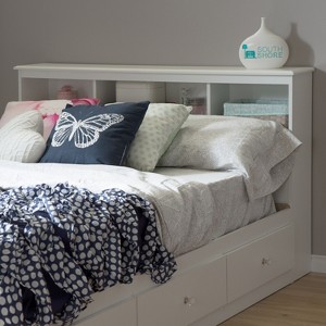 HomeStock Bookcase Open Storage Headboard - 1 of 4