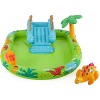 RUMSEM Inflatable Backyard Pool Play Center with Palm Tree Sprayer - 4 of 4