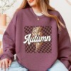 Simply Sage Market Autumn Lightning Checkered Sweatshirt - 2 of 4