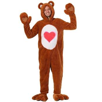 HalloweenCostumes.com Care Bears Deluxe Tenderheart Bear Costume for Adults.