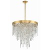 Crystorama Lighting Winfield 6 - Light Chandelier in  Antique Gold - 4 of 4