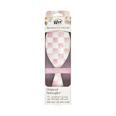 Wet Brush x MacKenzie Childs OG Detangler Hair Brush - Rosy Check