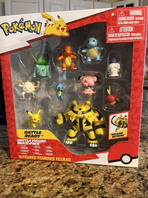 Pokémon Battle Ready Action Figure Set (target Exclusive) - 10pk : Target