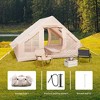 ORRD 6.3m² Inflatable Tent with Extended Awning | 5 Min Setup Electric Pump | 4-6 Person All-Weather Camping Tent - 3 of 4