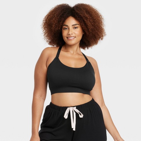 Women's Nursing Yoga Bralette - Auden™ Black 2x : Target